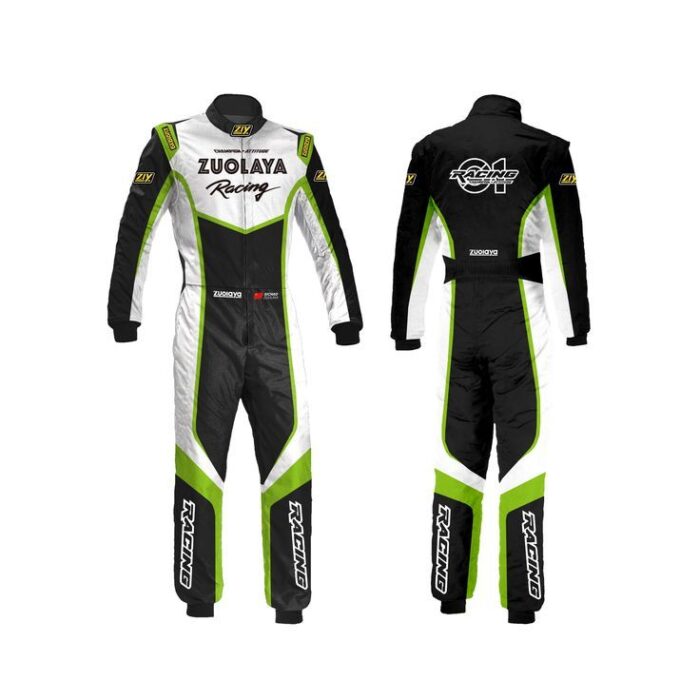 Kart Racing Embroidered Suit